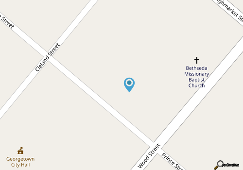 Charming historic Georgetown home steps from Front St & short drive to beach map location