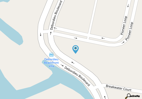 Stunning Oceanfront Villa with Gorgeous Sights in Georgetown, South Carolina map location