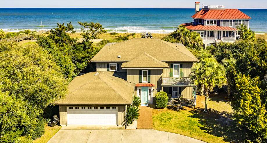Charming Oceanfront Home Steps to the Be...